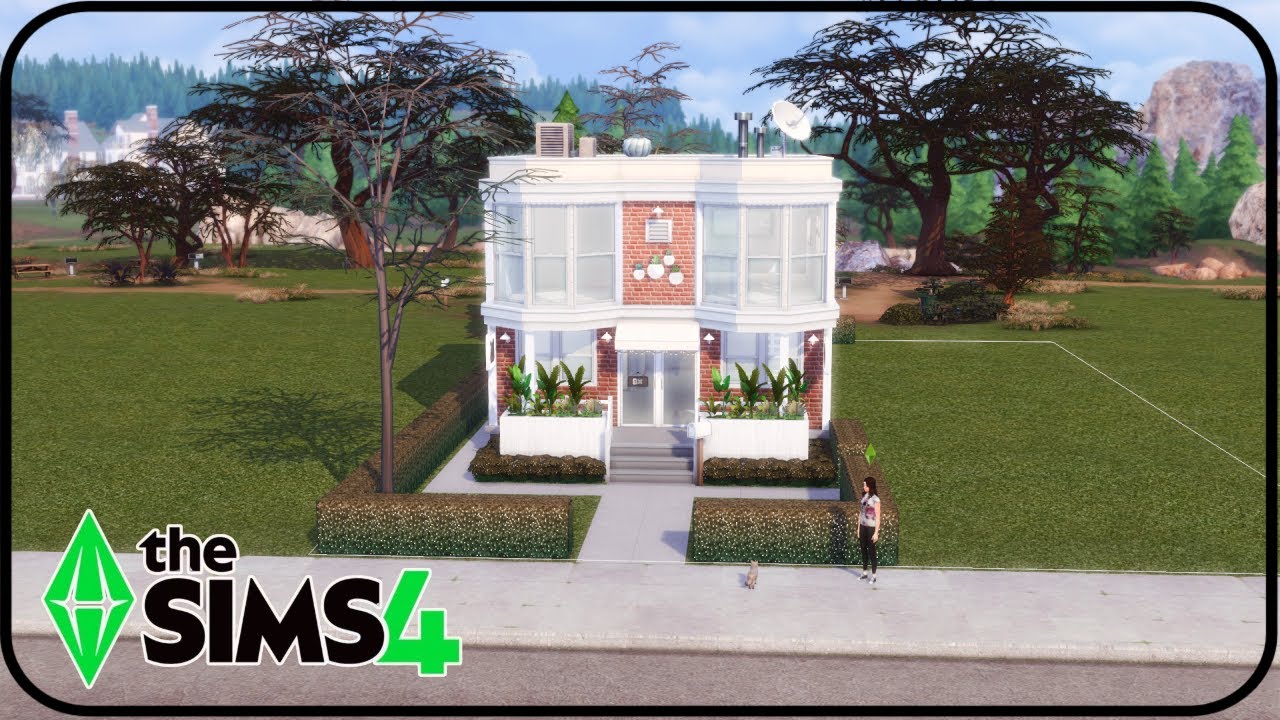 Building a Struggling Small-Town Café + Apartment | Sims 4 LIST Save| NO CC