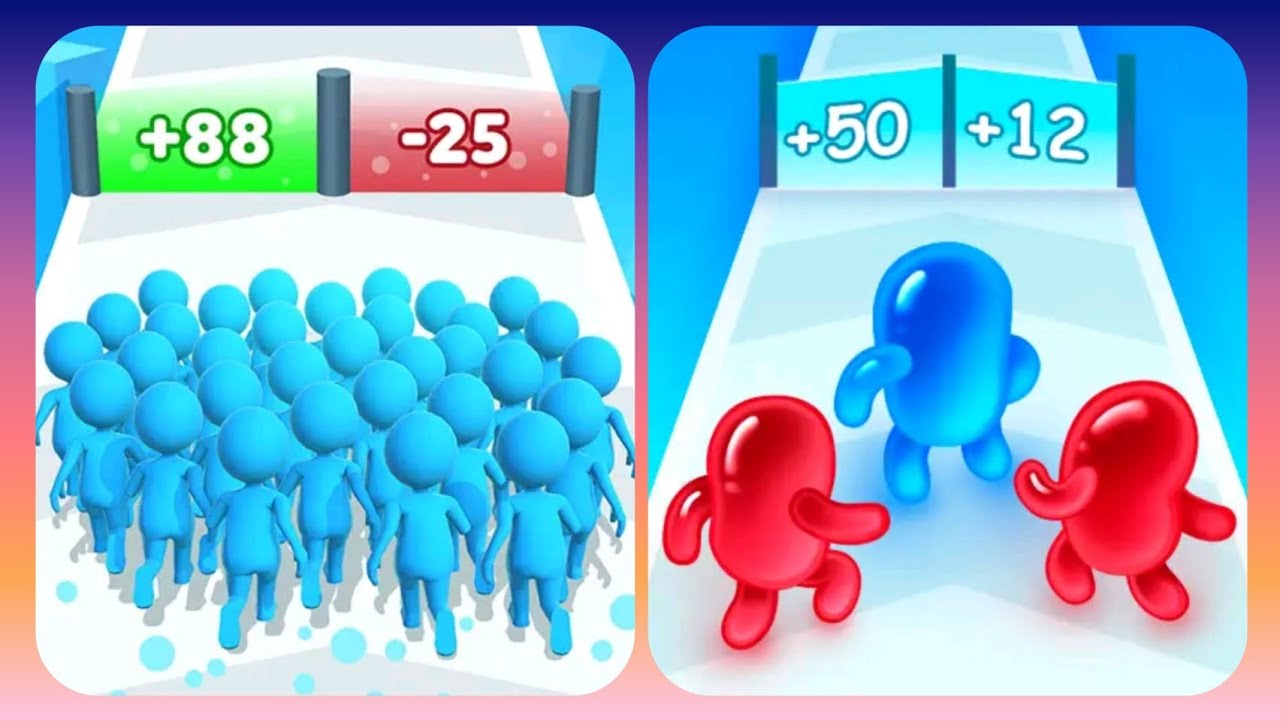 Count Master 3D VS Join Blob Clash 3D Gameplay || New Game Max Level Gameplay || Mobile Game's 2025