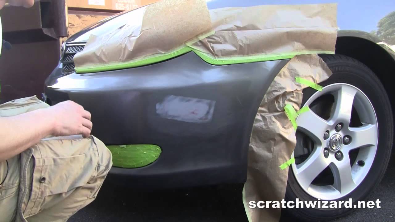 Repair Automotive Paint Scratches With Spray Paint