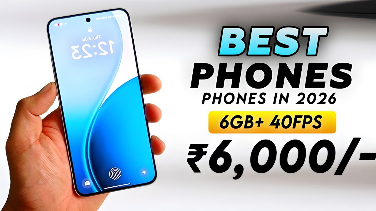 Top 3 Best Smartphone Under 6000 in February 2026 | Best Phone Under 6000