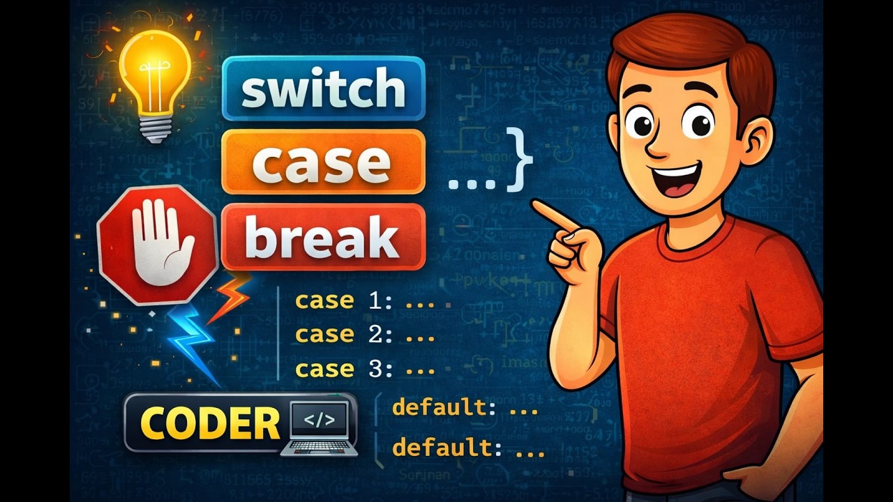 Switch Case in Java Explained Simply | Complete Beginner Guide✅