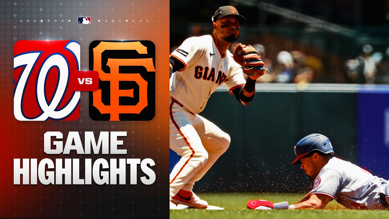 Nationals vs. Giants Game Highlights (6/10/26) | MLB Highlights