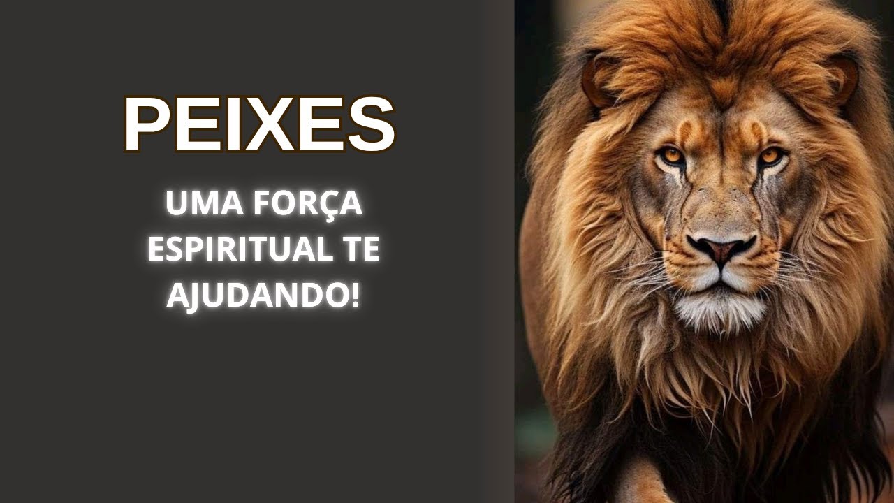 PEIXES 🐠 FORÇA ESPIRITUAL TE AJUDANDO! SUAS LÁGRIMAS  SERÃO DE FELICIDADE  E GRANDE JUSTIÇA DIVINA 