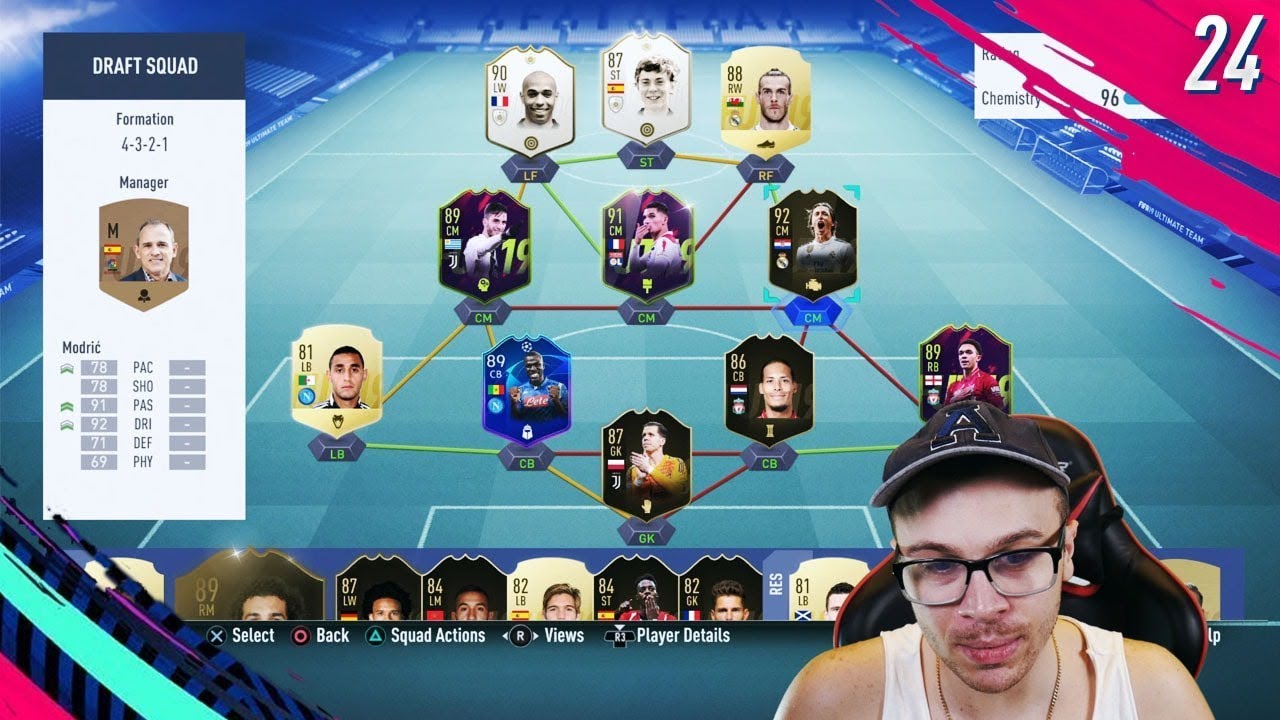 FIFA 19 УНИКАЛЕН ОТБОР И СКАНДАЛНИ НАГРАДИ ОТ ДРАФТА!!! ЛУД КЪСМЕТ!