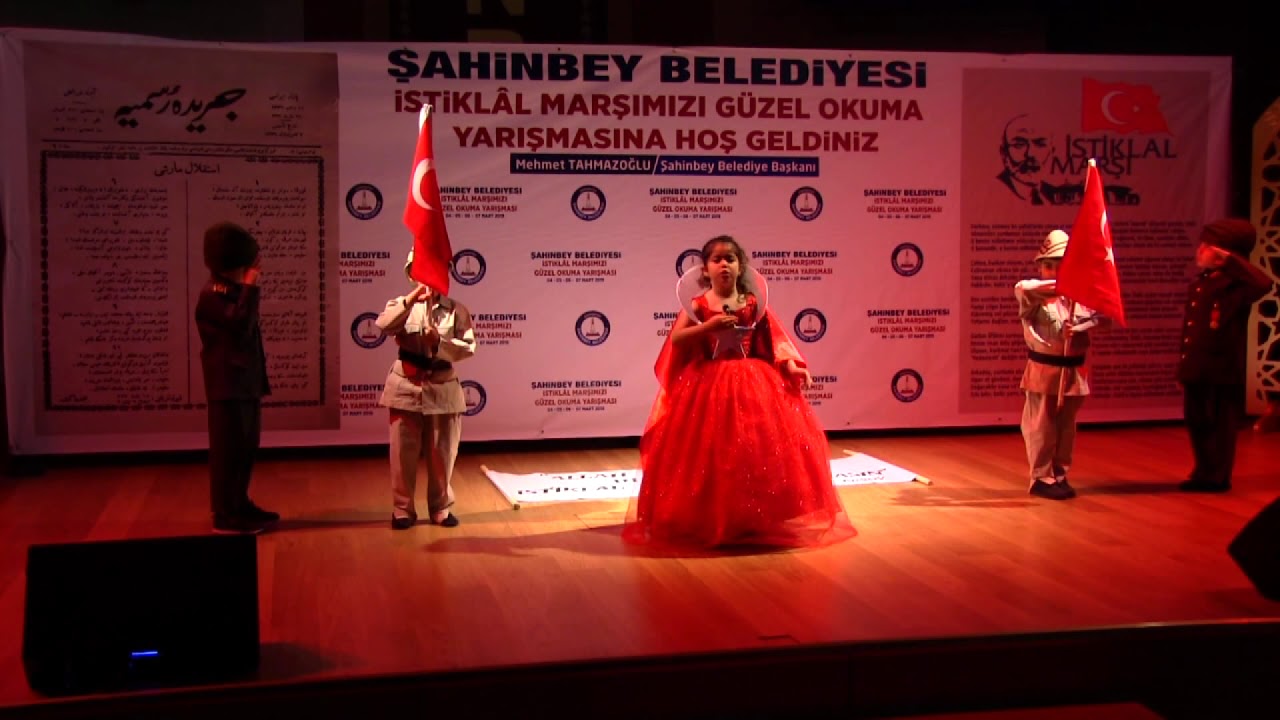 ÖYKÜ BEREN TERECİ-İstiklal Marşı Okuma Yarışması Videosu