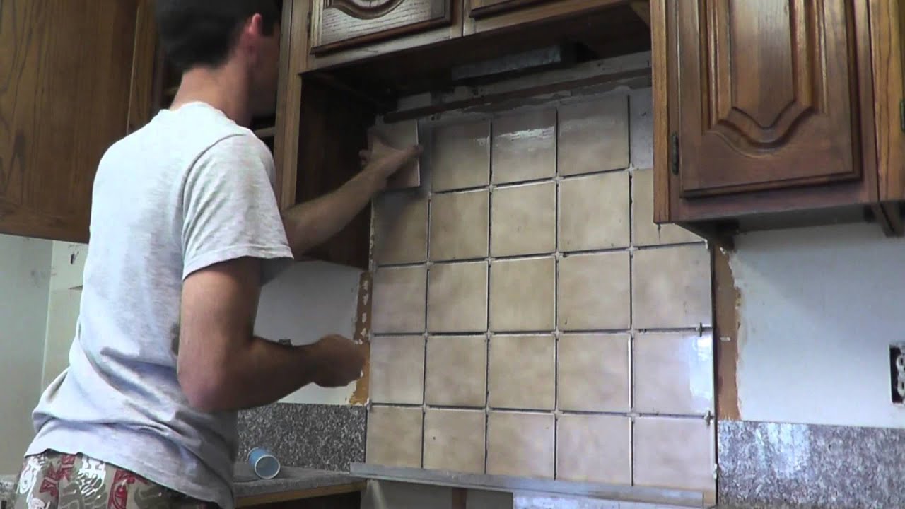 How To Install Granite Countertops On A Budget - Part 6 - Backsplash