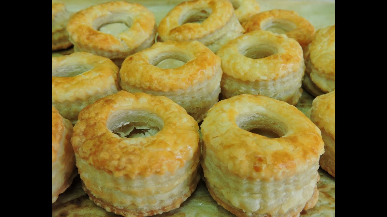Volovanes de hojaldre.- RecetasdeLuzMa.