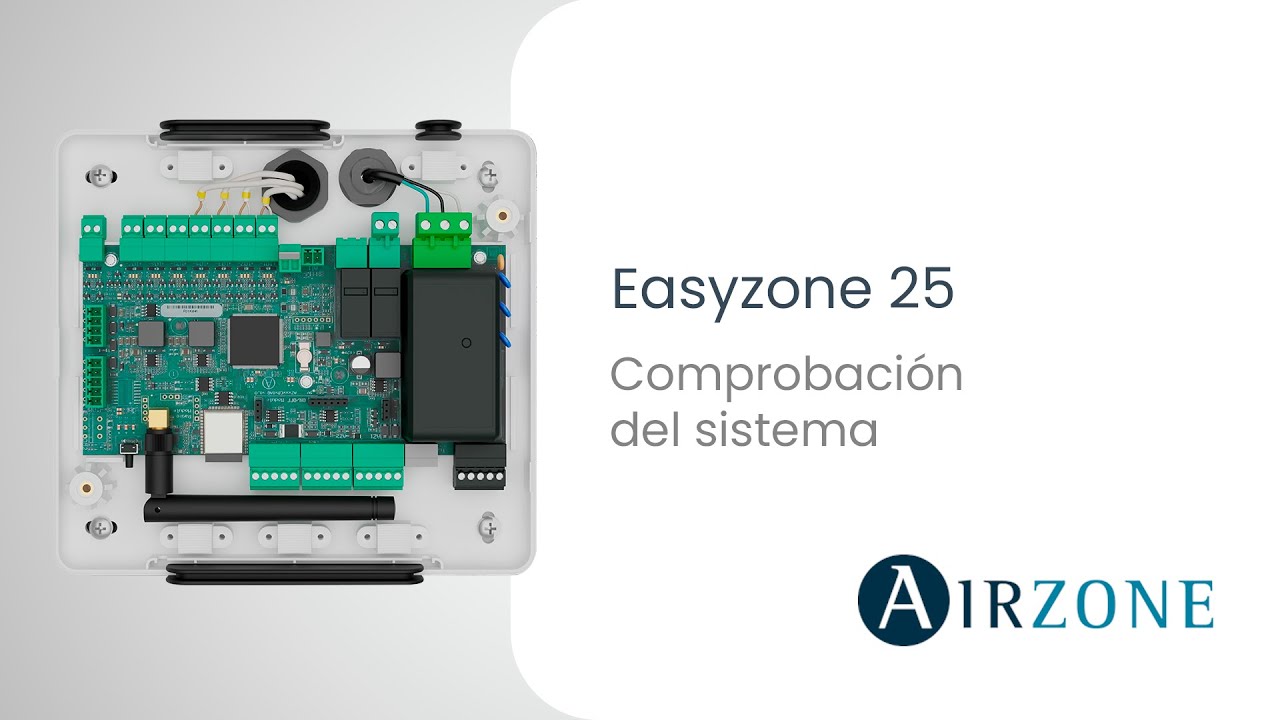 Easyzone 25 - Comprobación del sistema