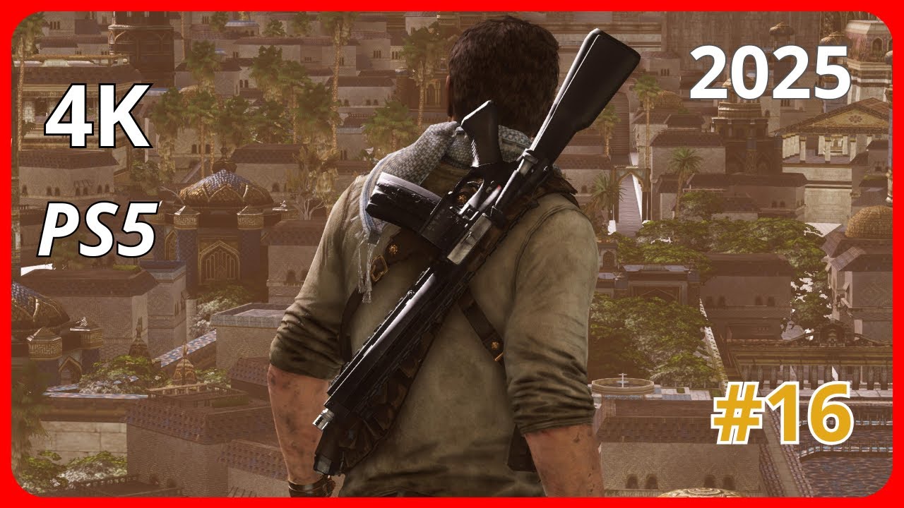 ENTRADA a la ATLÁNTIDA de las arenas - Uncharted 3: Drake's Deception - PS5 /60FPS - 2025 /4K