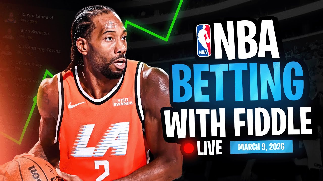 NBA Betting With Fiddle: Monday, March 9th