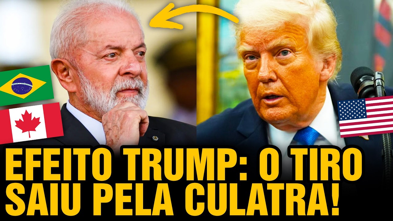 Como Trump fortaleceu Lula e o Brasil! O Efeito Reverso que chocou EUA e Canadá 😮 🇧🇷 🇨🇦 🇺🇸