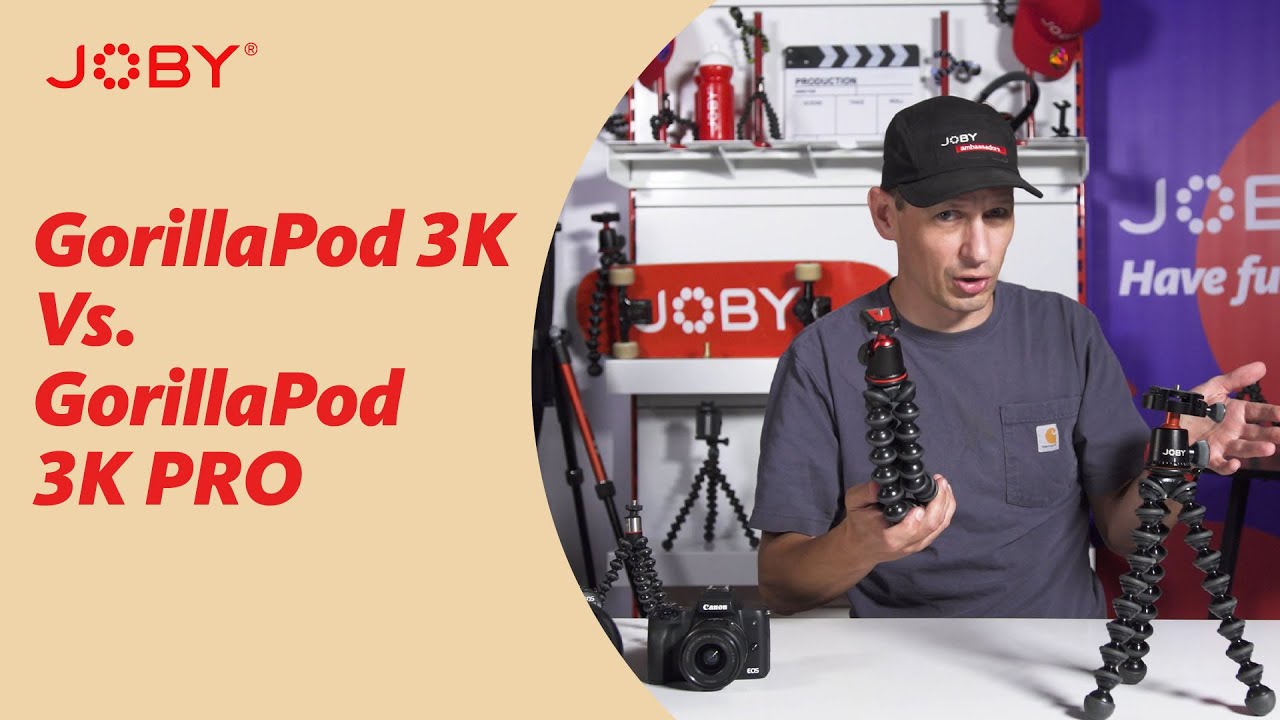 Bendy Tripod Faceoff: JOBY GorillaPod 3K Vs. GorillaPod 3K PRO