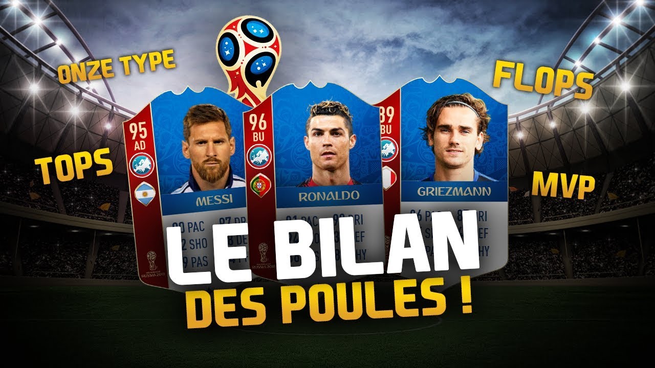 COUPE DU MONDE - BILAN DES POULES !