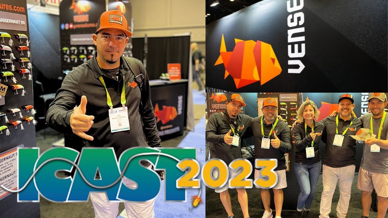 Me voy con @venselures a La Expo de Pesca más Grande del Mundo ICAST Show 2023