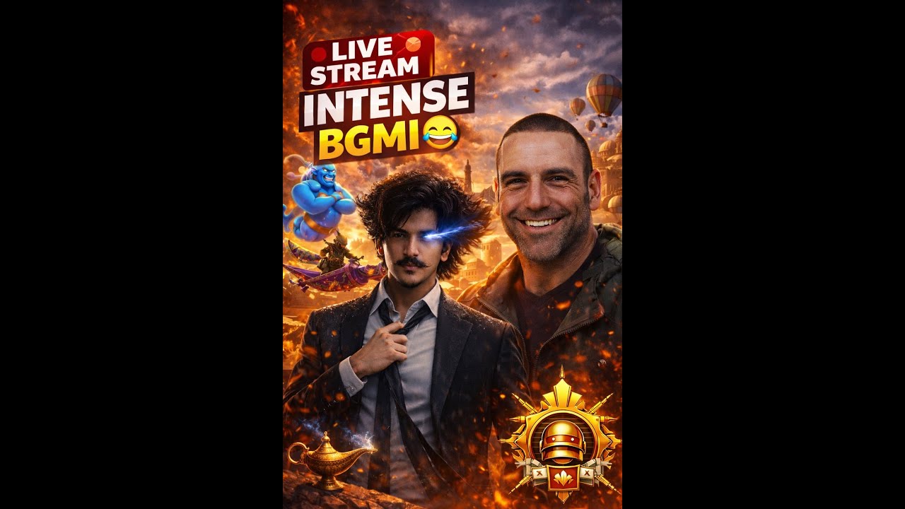 🔴ROOH IS LIVE | BGMI Aladin Mod LIVE 💀BGMI #stramer BGMI Update 4.2 #bgmiupdate  #roohgaming