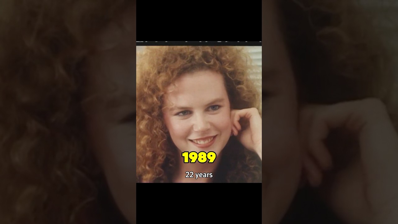 Evolution of Nicole Kidman #nicolekidman #evolution #throughtheyears #morph #shorts