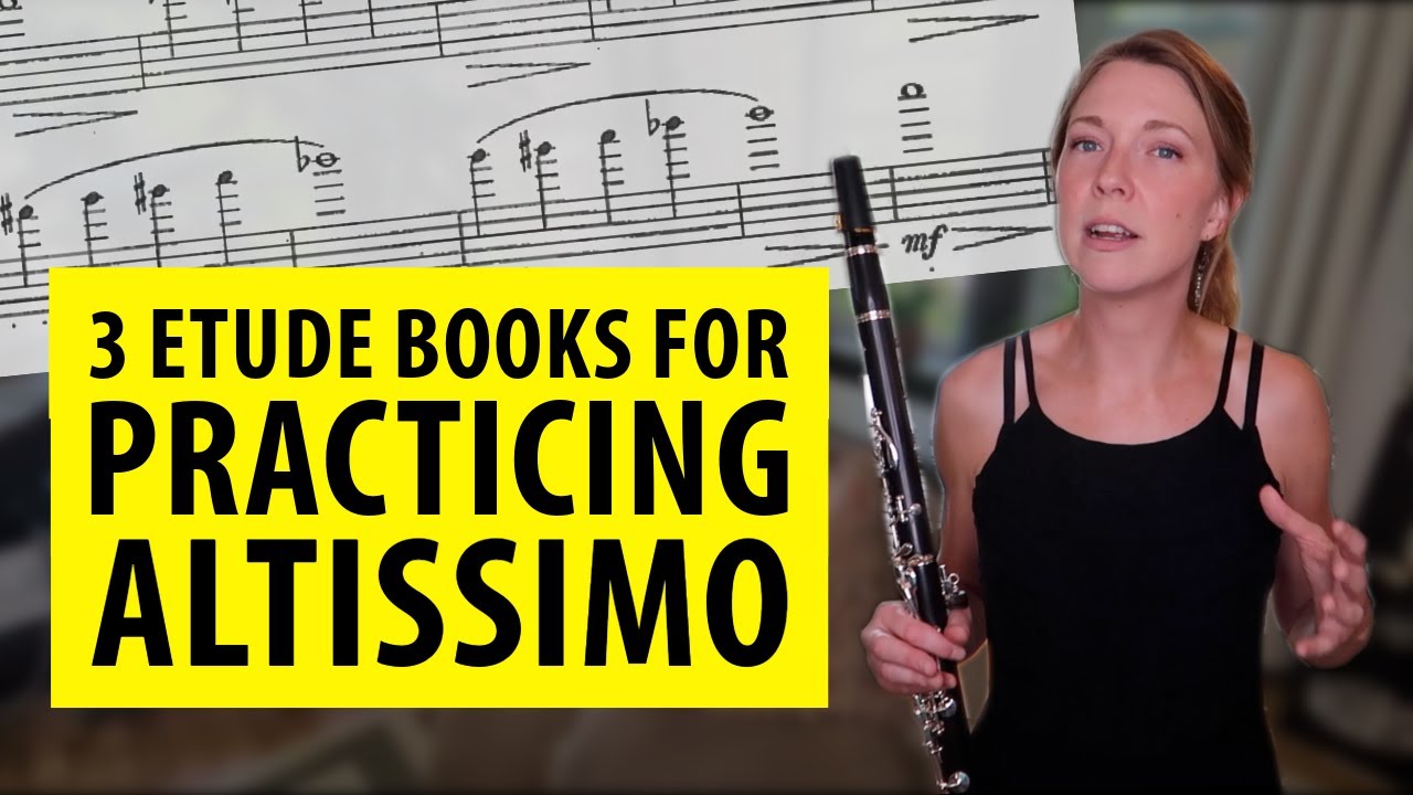 3 Books for Clarinet Altissimo Practice & Fingerings Up to Double High C!