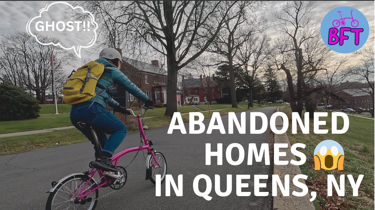 [👩🏻SHOKO'S DAY OUT] EXPLORING FORT TOTTEN PARK & WATERFRONT NEW YORK BROMPTON FOLDING BIKE