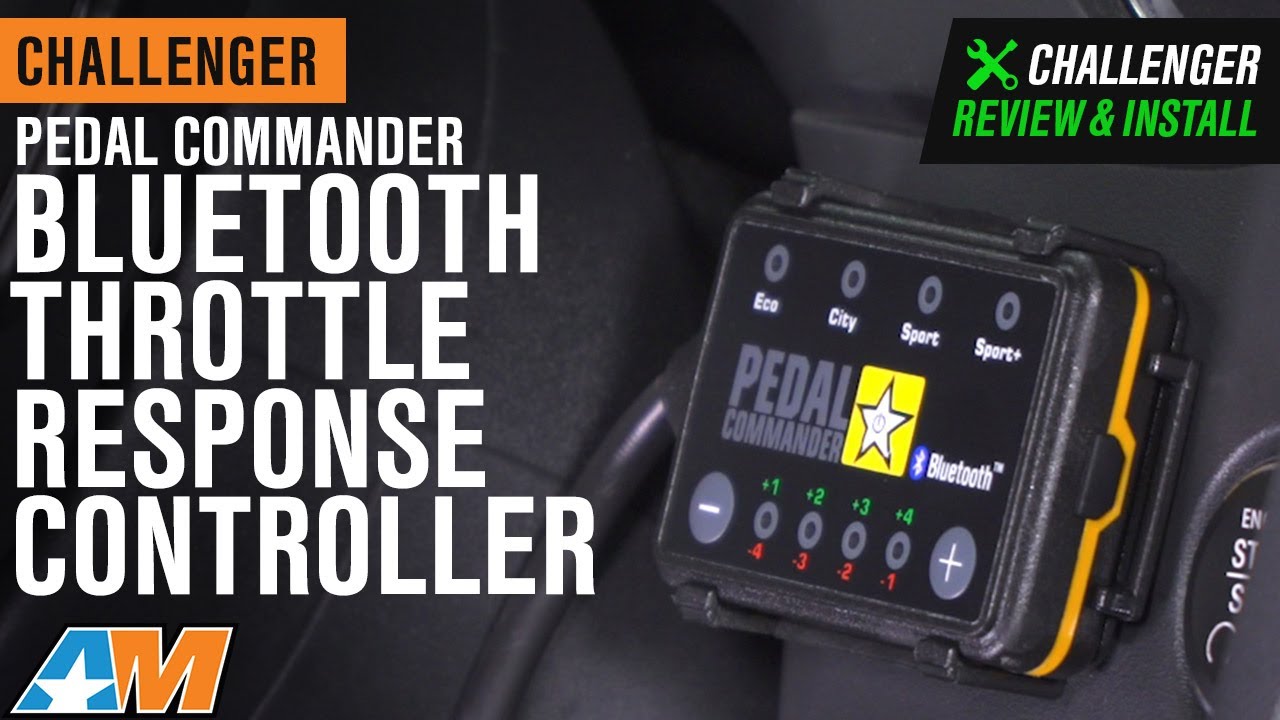 2008-2019 Challenger Pedal Commander Bluetooth Throttle Response Controller Review & Install