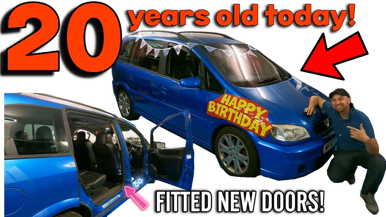 Happy 20th Birthday to my Zafira Gsi! Fitting New Doors!