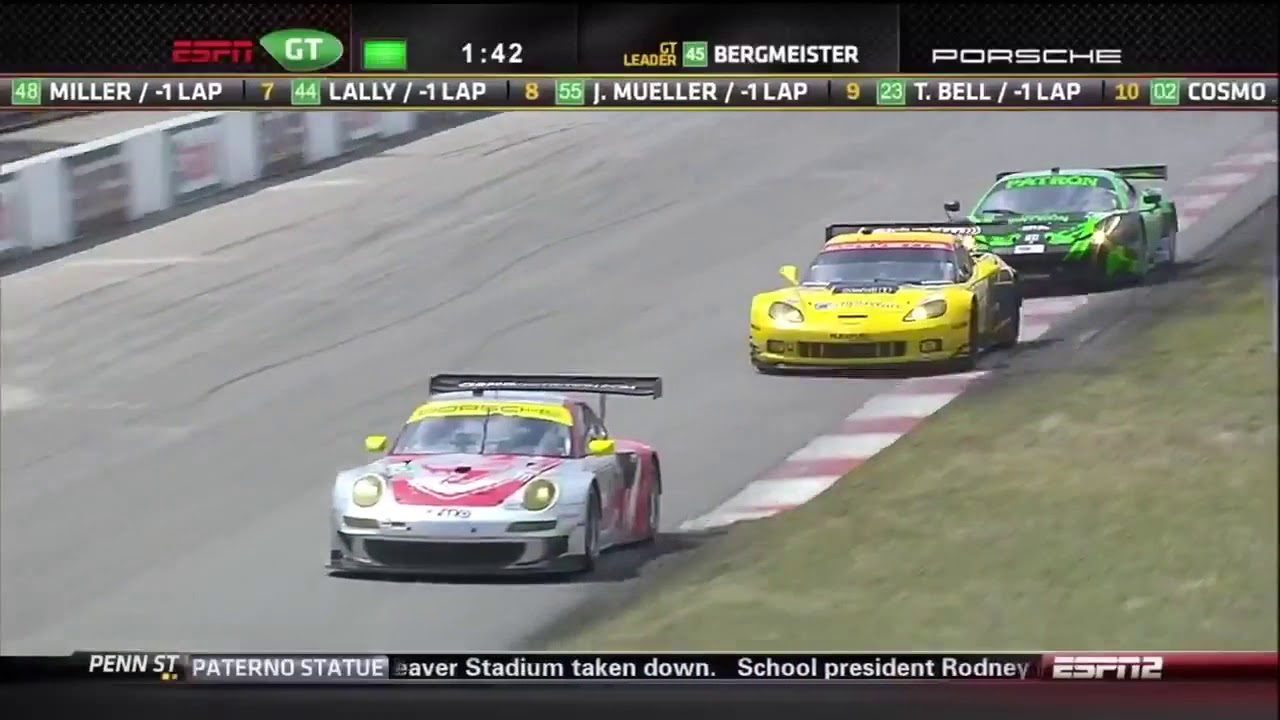 2012 American LeMans Series Grand Prix of Mosport Finish