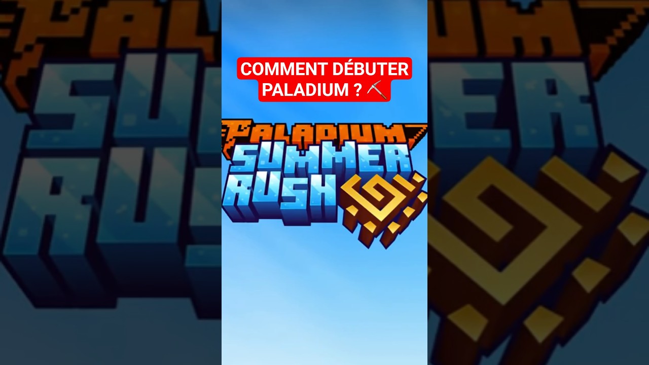 Comment DÉBUTER PALADIUM ?