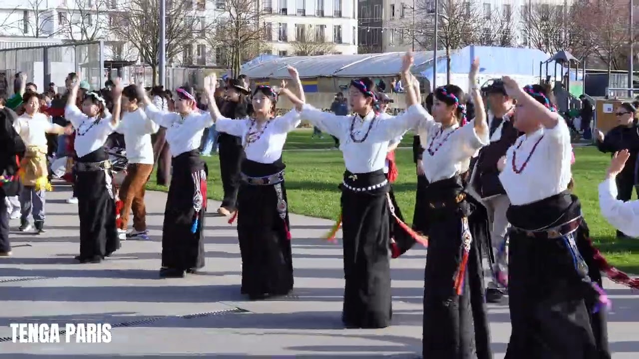 ལྷག་དཀར་བཟང། ས་སྒོ་ལོག་གནམ་སྒོ་ལོག། པེ་རེས་འཛོམས་པ་ཡག་མོ་སྒོར་གཞས། #Parislhakar