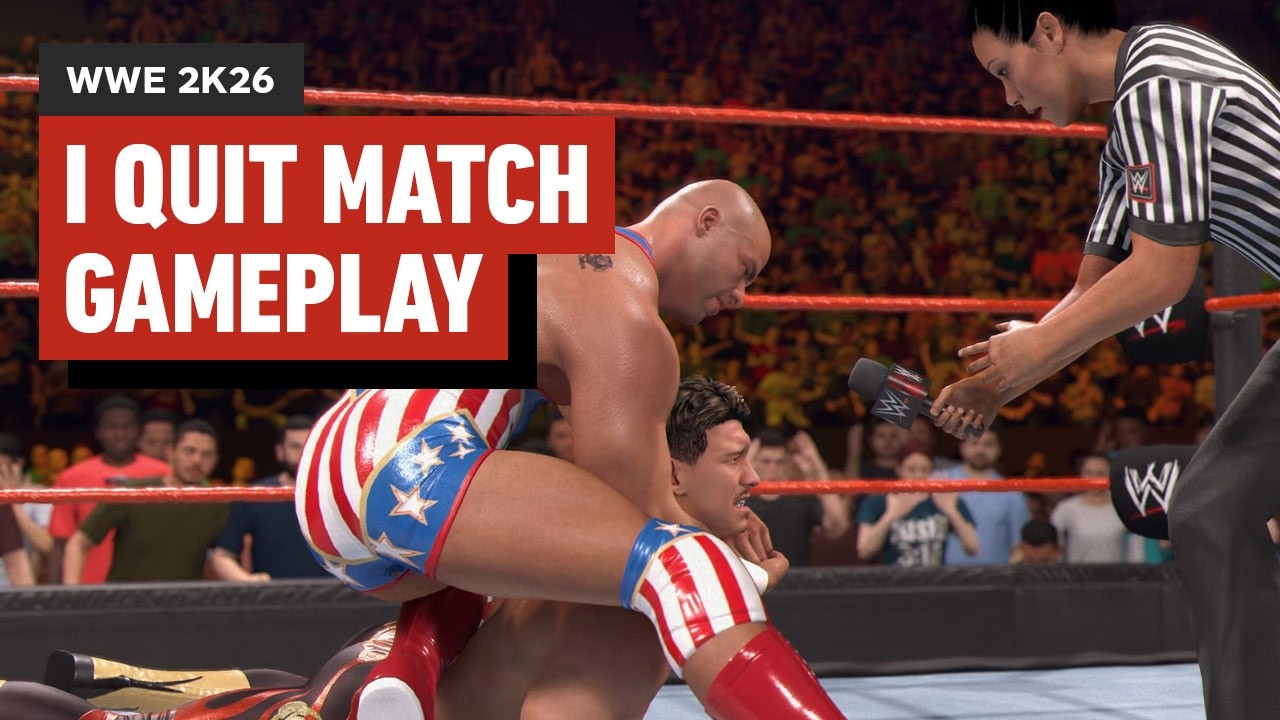 WWE 2K26 - I Quit Match Gameplay (With Developer Commentary)