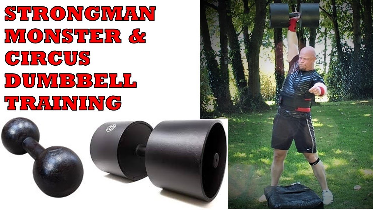 Strength Shop Monster & Circus Dumbbell | Strongman Training with new equipment