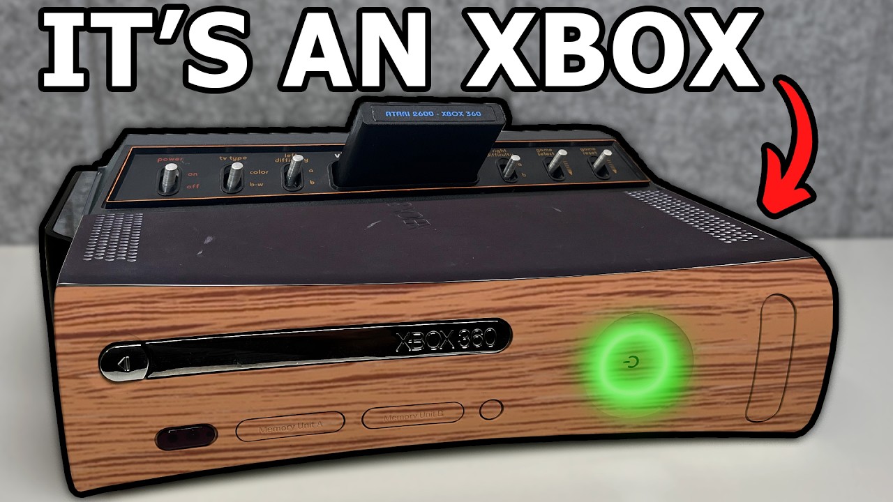 I bought an ATARI XBOX 360... (yes, it's real)