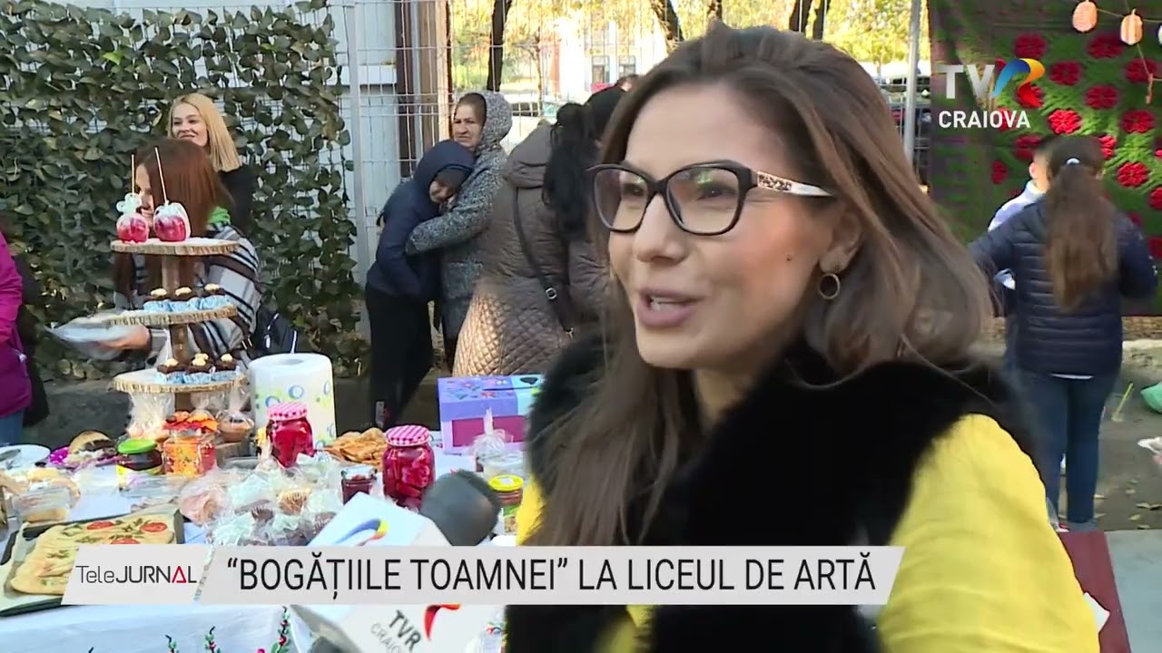 “BOGĂȚIILE TOAMNEI” LA LICEUL DE ARTĂ