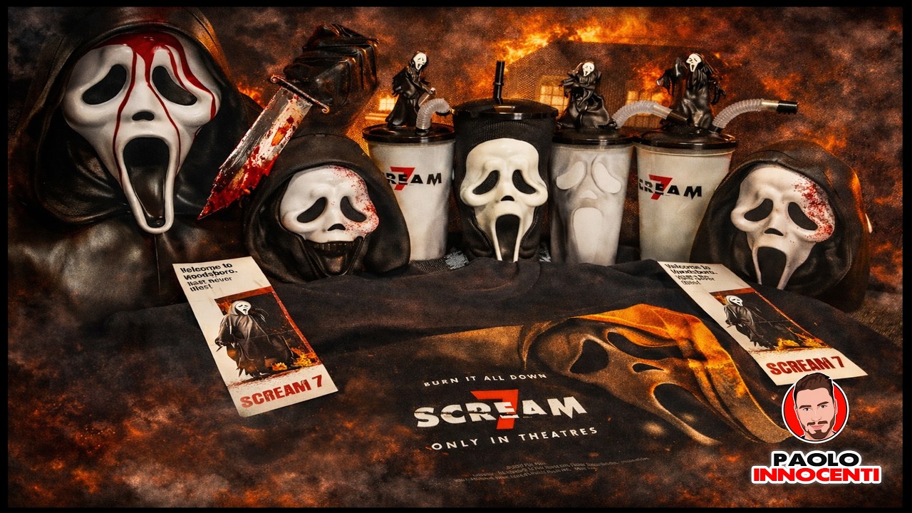 SCREAM 7: Tutto il MERCHANDISE del film!