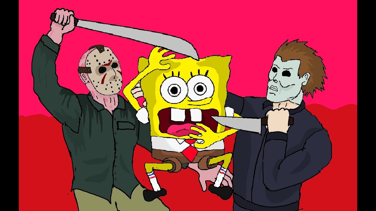 Spongebob VS Jason VS halloween
