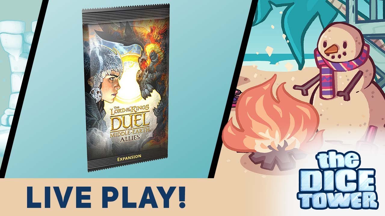 Live Play - The Lord of the Rings: Duel For Middle Earth with Allies Expansion