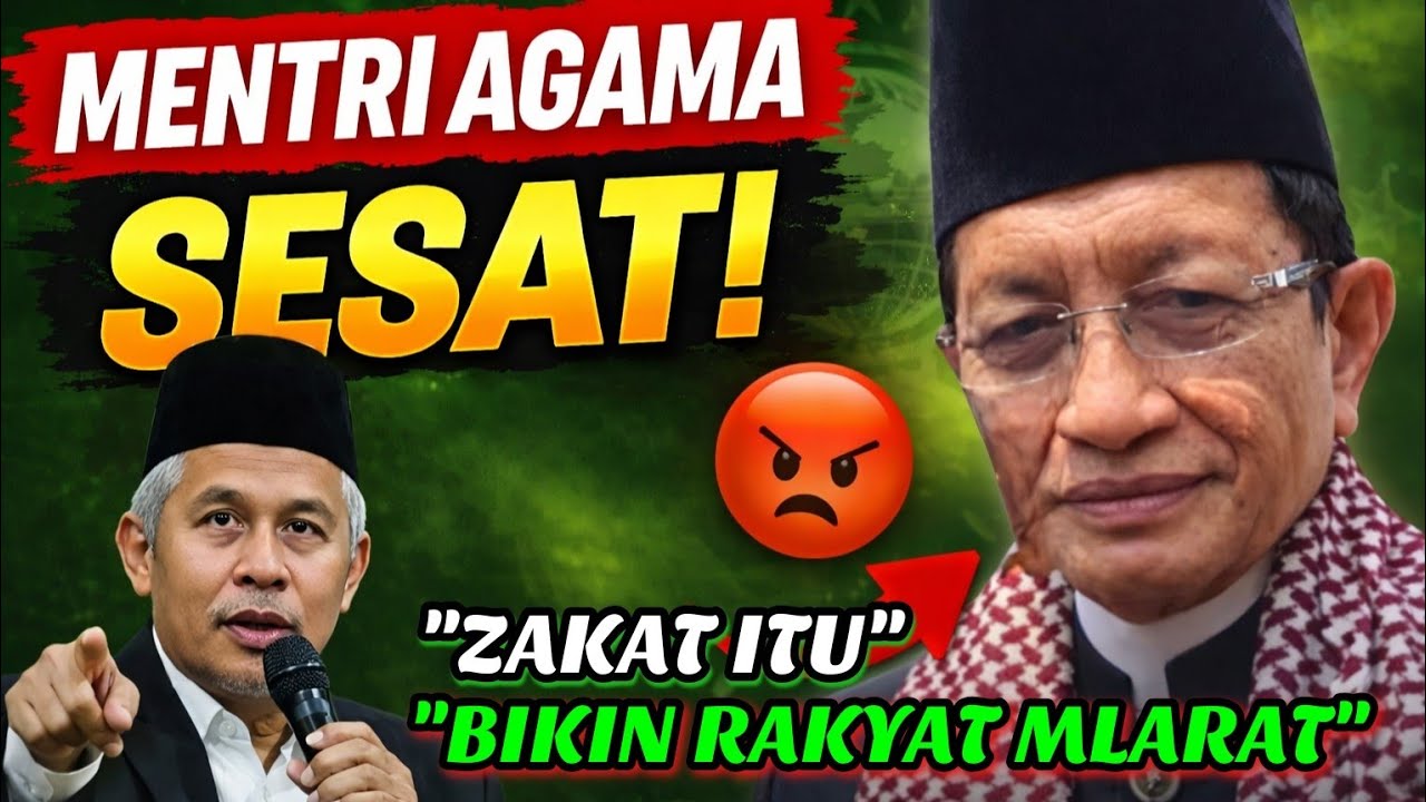 BERITA VIRAL‼️KH.MARZUKI TERBARU 2026 KONTROVERSI PERNYATAAN MENTERI AGAMA SARANKAN TINGGALKAN ZAKAT