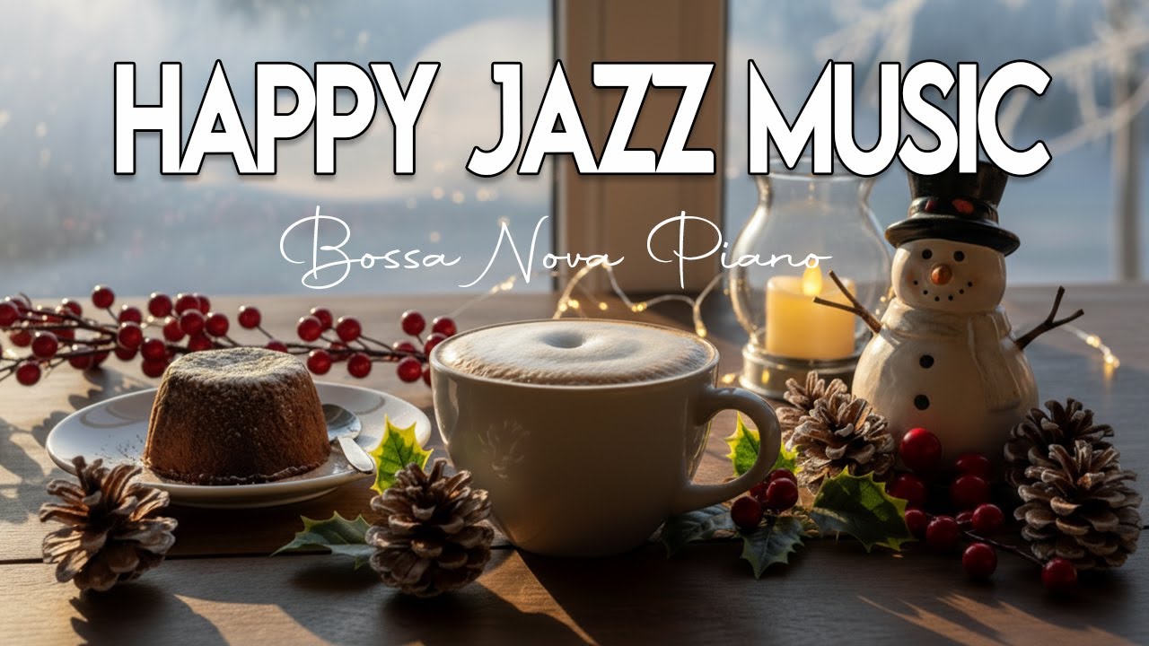 Happy Jazz Music ~ Relaxing Morning Coffee Music & Delicate Bossa Nova Piano for Working, Studying