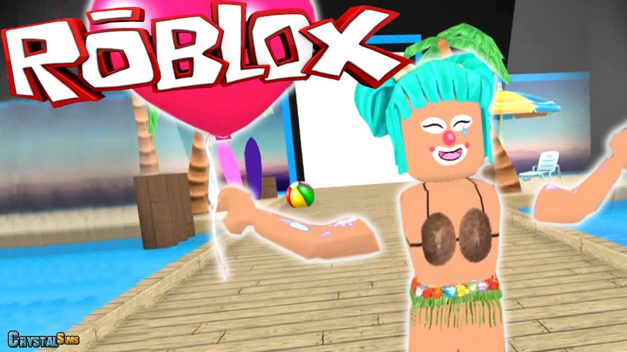 UN PAYASO EN LA PLAYA | FASHION FRENZY ROBLOX | CRYSTALSIMS