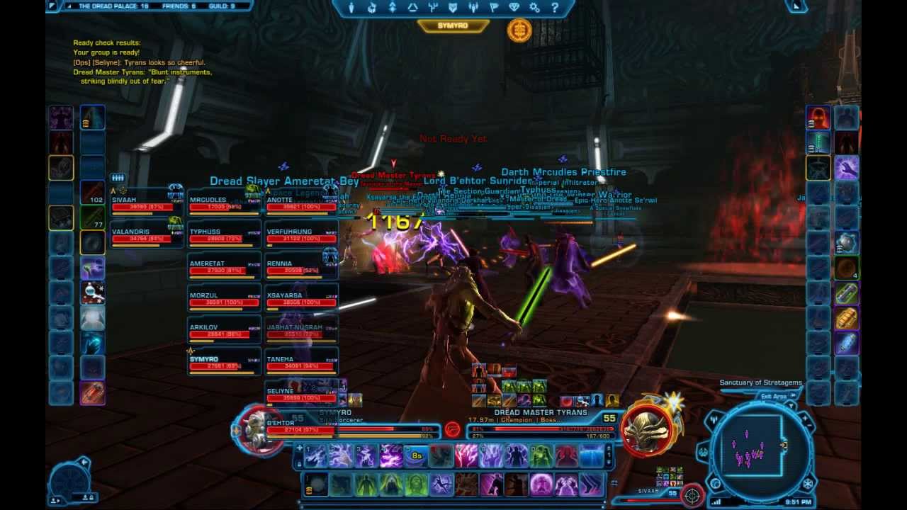 Star Wars The Old Republic 16 Man Dread Master Tyrans