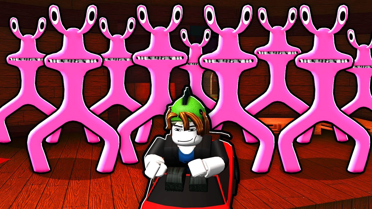 MODO 30 MONSTRO ROSA CHAPTER 2 VS PLAYER NO RAINBOW FRIENDS MONSTR ROSA FINAL E JUMPSCARE