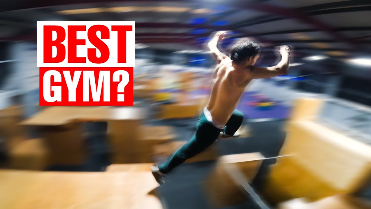 HIGH RISK movement at UK's best parkour gym!