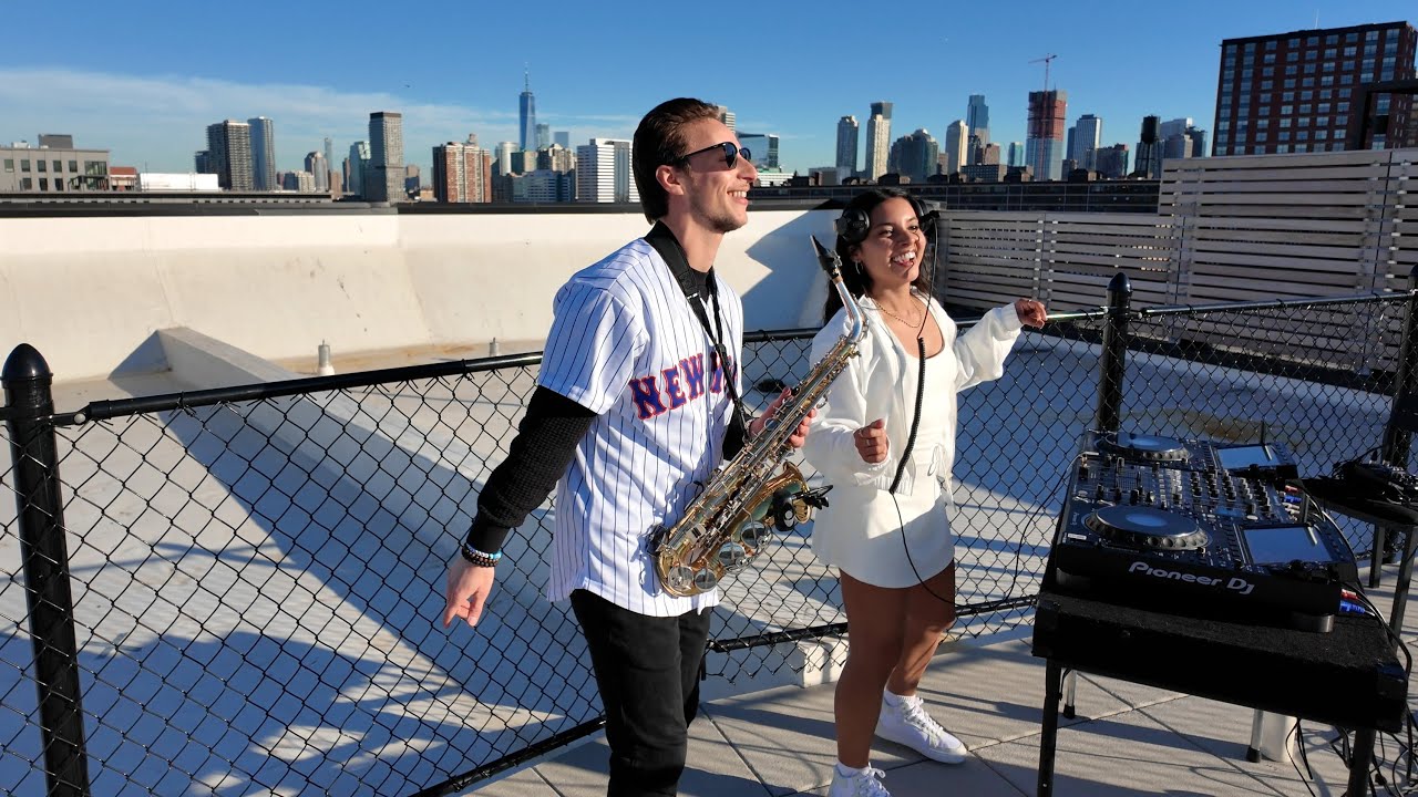 DJ & Sax Set | Afro House & NYC Skyline | DJ Avera & The Essential Jason Nelson