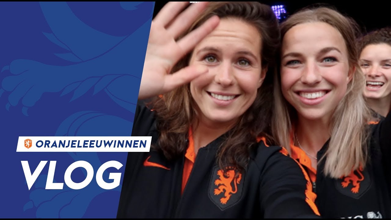 OranjeLeeuwinnen-vlog #8: 'We gaan zo het podium op!'