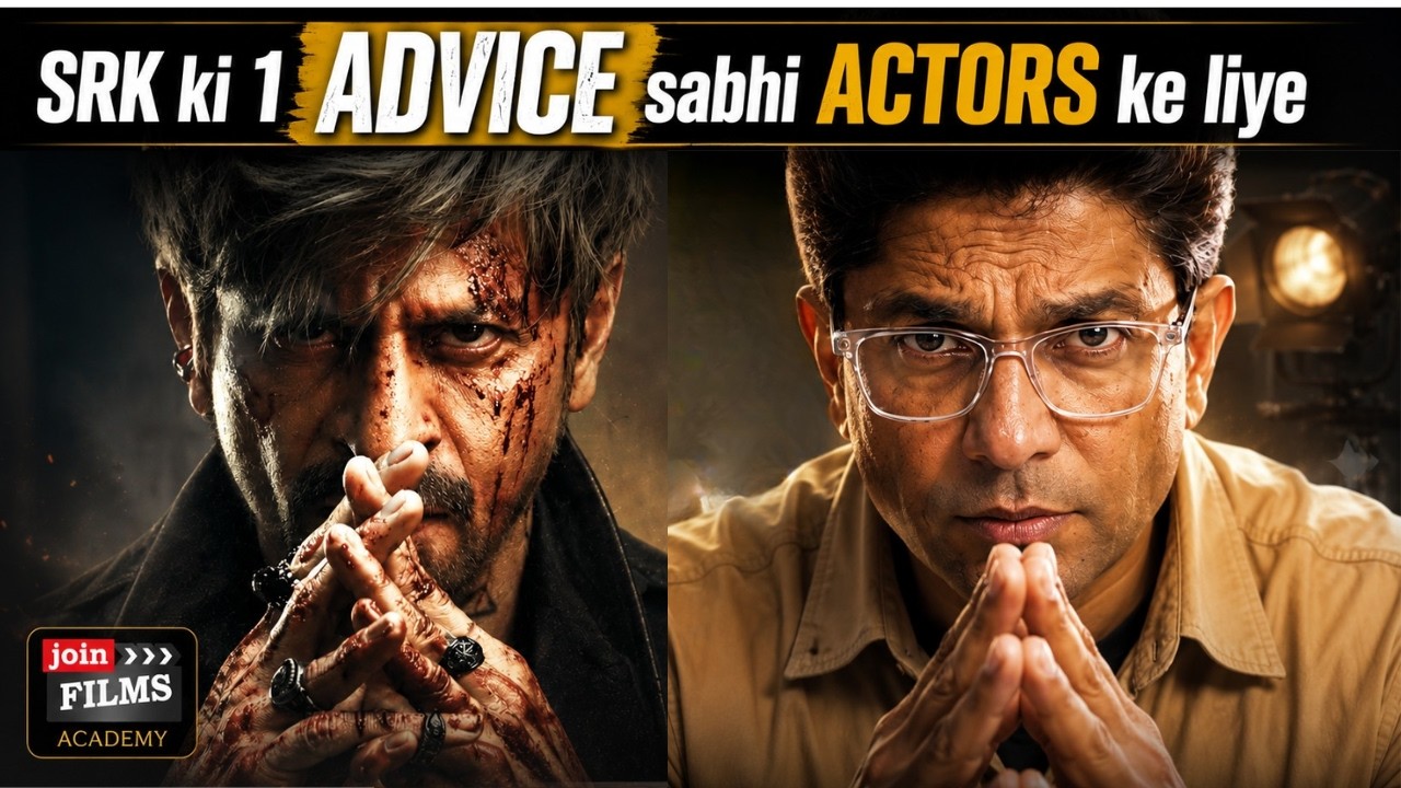 Shah Rukh Khan’s Advice for Actors — Brutal Acting Career Reality | Joinfilms Academy