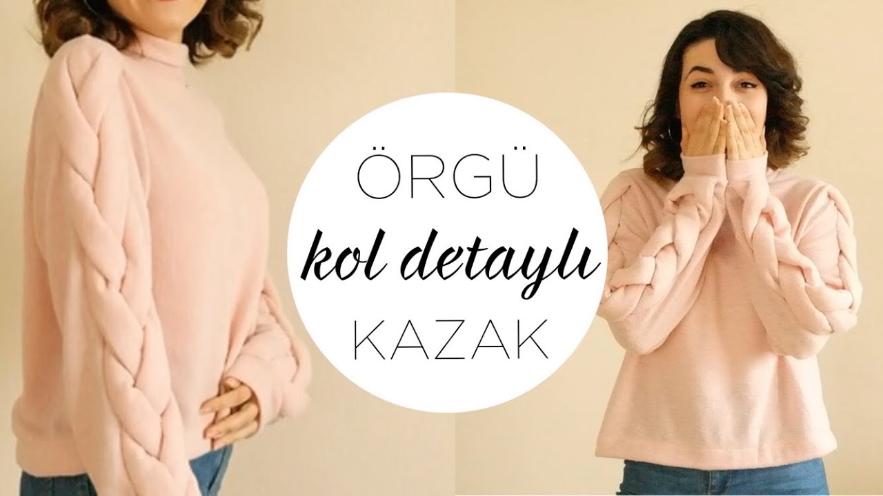 HİÇ GÖRMEDİĞİNİZ BİR TEKNİKLE YALANCI ÖRGÜLÜ KAZAK DİKİMİ | Damla Toral