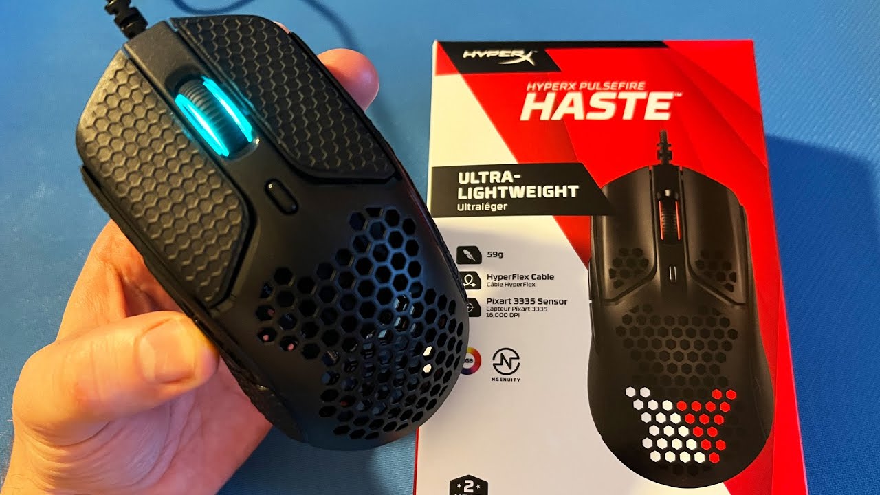 HyperX Pulsefire Haste Unboxing & First Impressions!