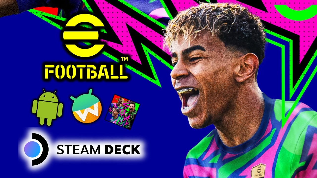 Efootball on Steam Deck | SteamOS | Waydroid | ~40 FPS | Linux Gaming