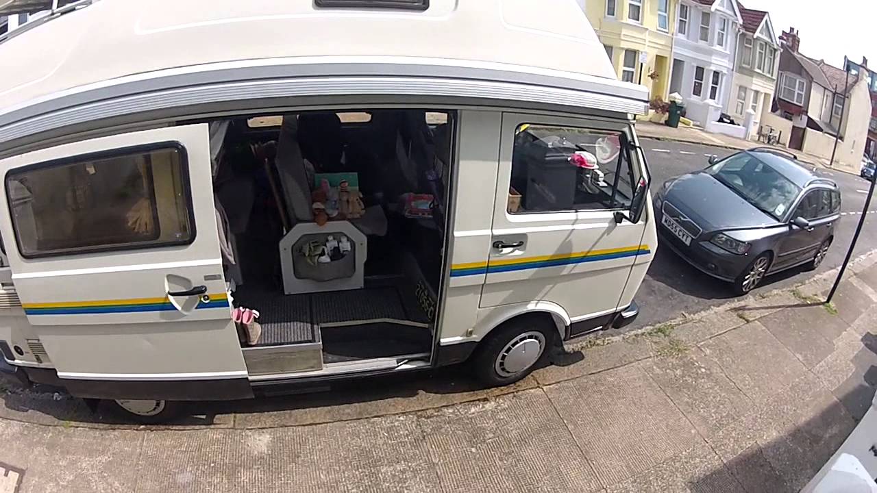 Westfalia Florida VW LT 1 packed and ready to go!