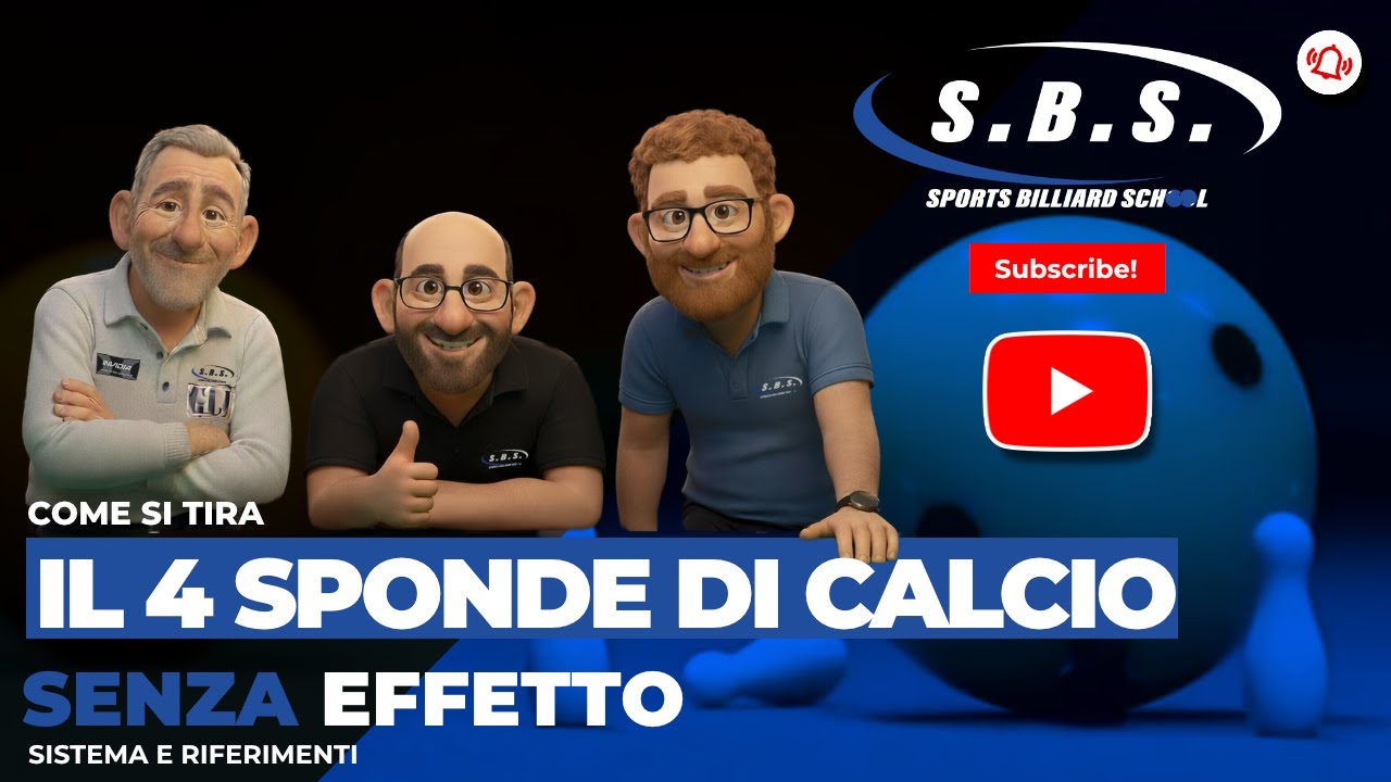 G52 - 4 Sponde di Calcio senza Effetto