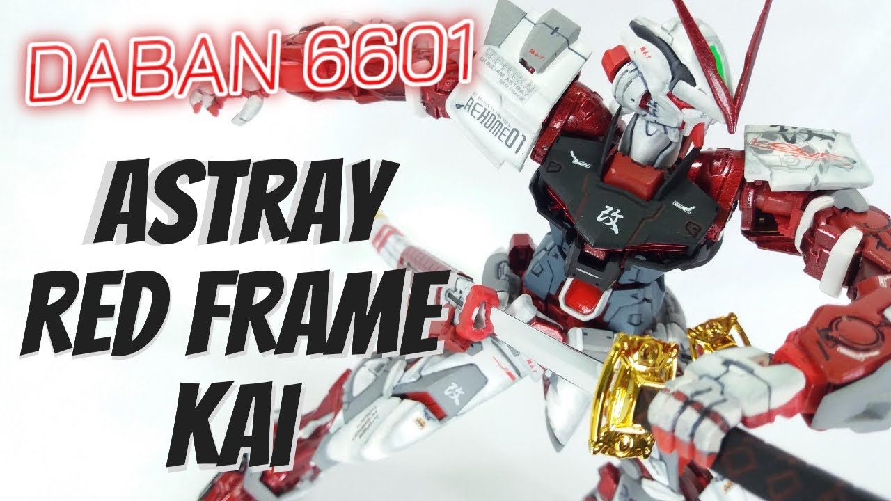 MG 1/100 Astray Red Frame Kai Part 1 of 2 Daban Model 6601