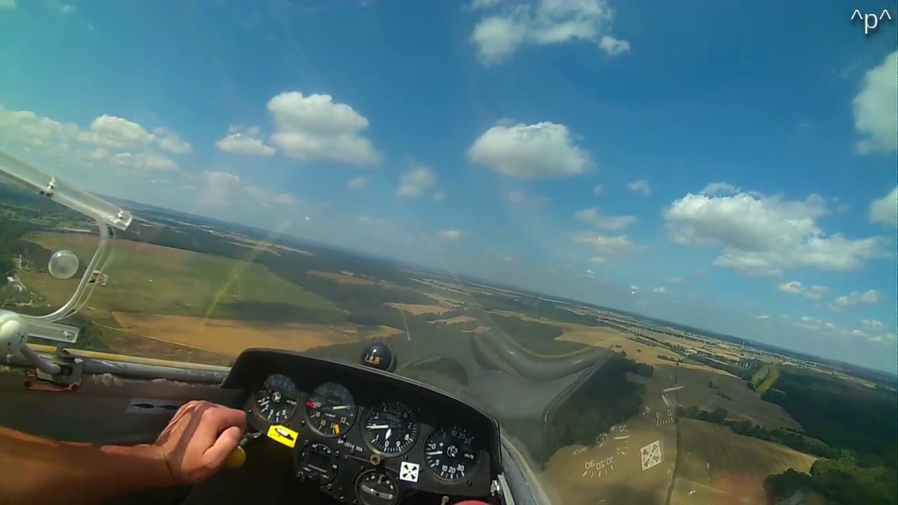 🛩️ EPGI/Lisię Kąty/Polska - szybowiec SZD-30 Pirat - lądowanie